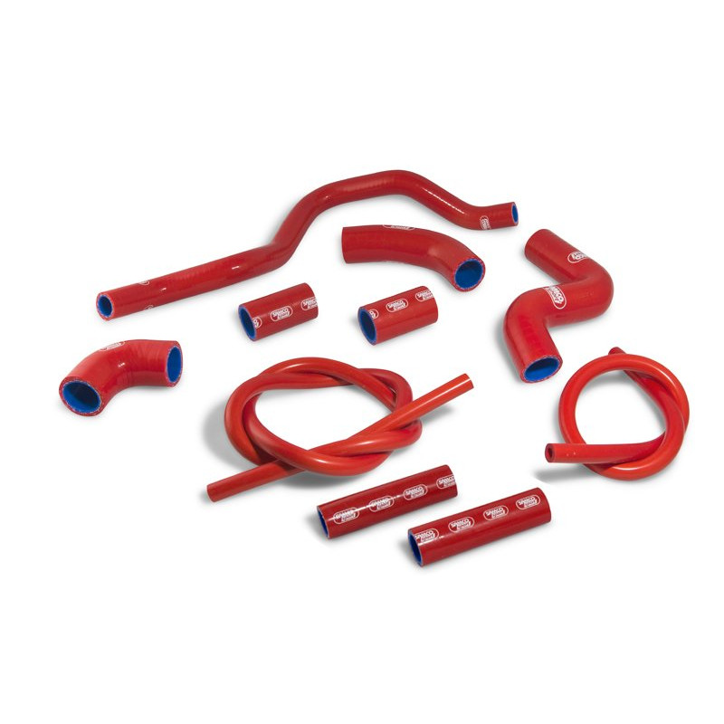 SamcoSport 10 Piece Silicone Coolant Hose Set For Aprilia RSV4 (2009+) SamcoSport 10 Piece Silicone Coolant Hose Set For Aprilia RSV4 (2009+)